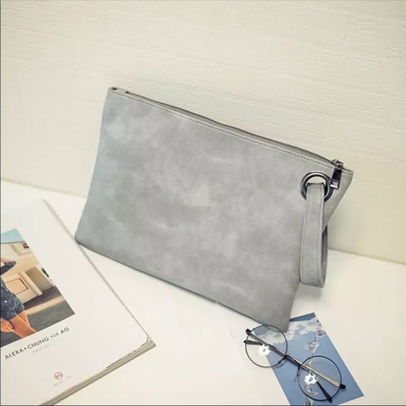 CHARLIZE Clutch, Grey - Picture 3 of 7